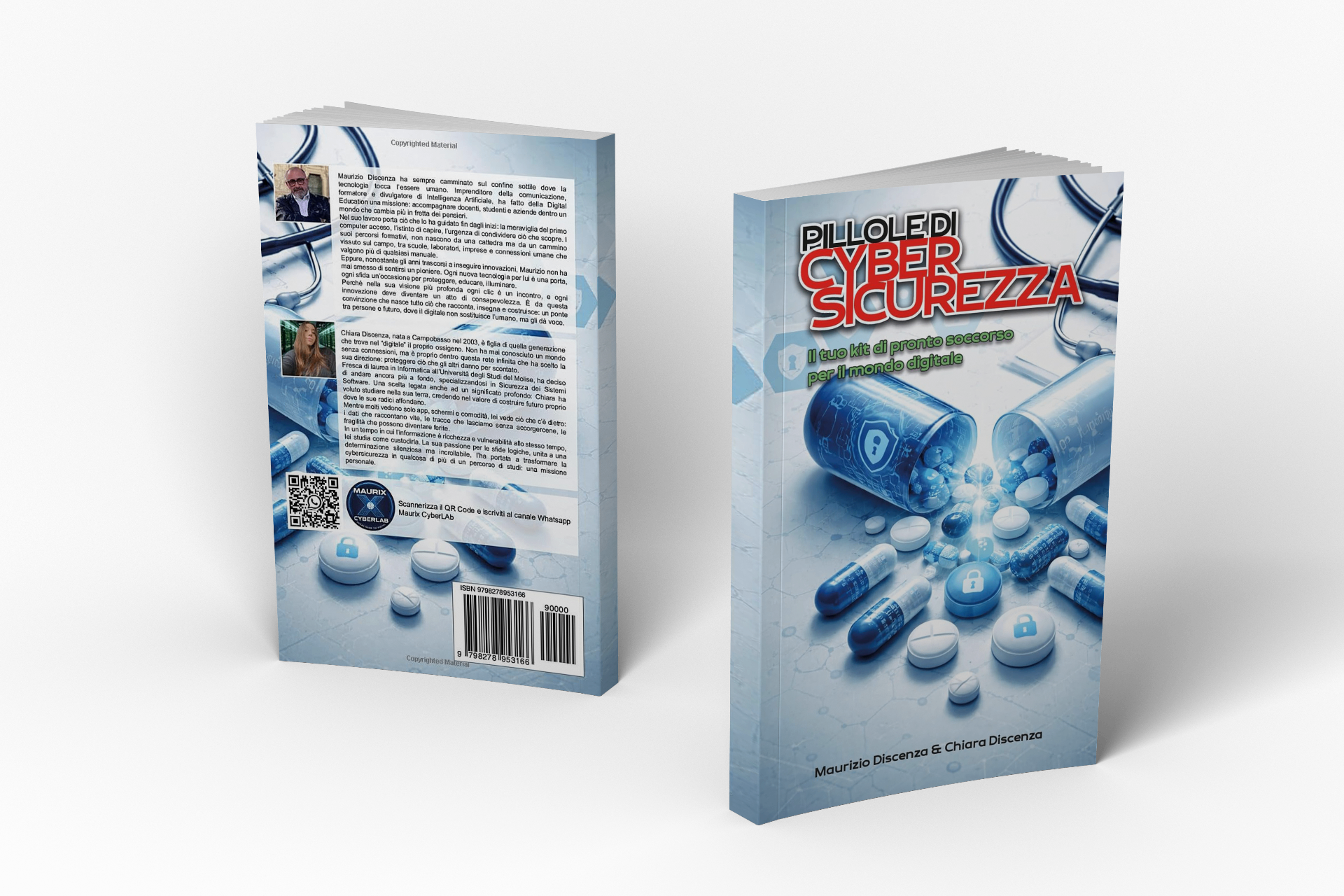 Copertina del libro Pillole di Cybersicurezza